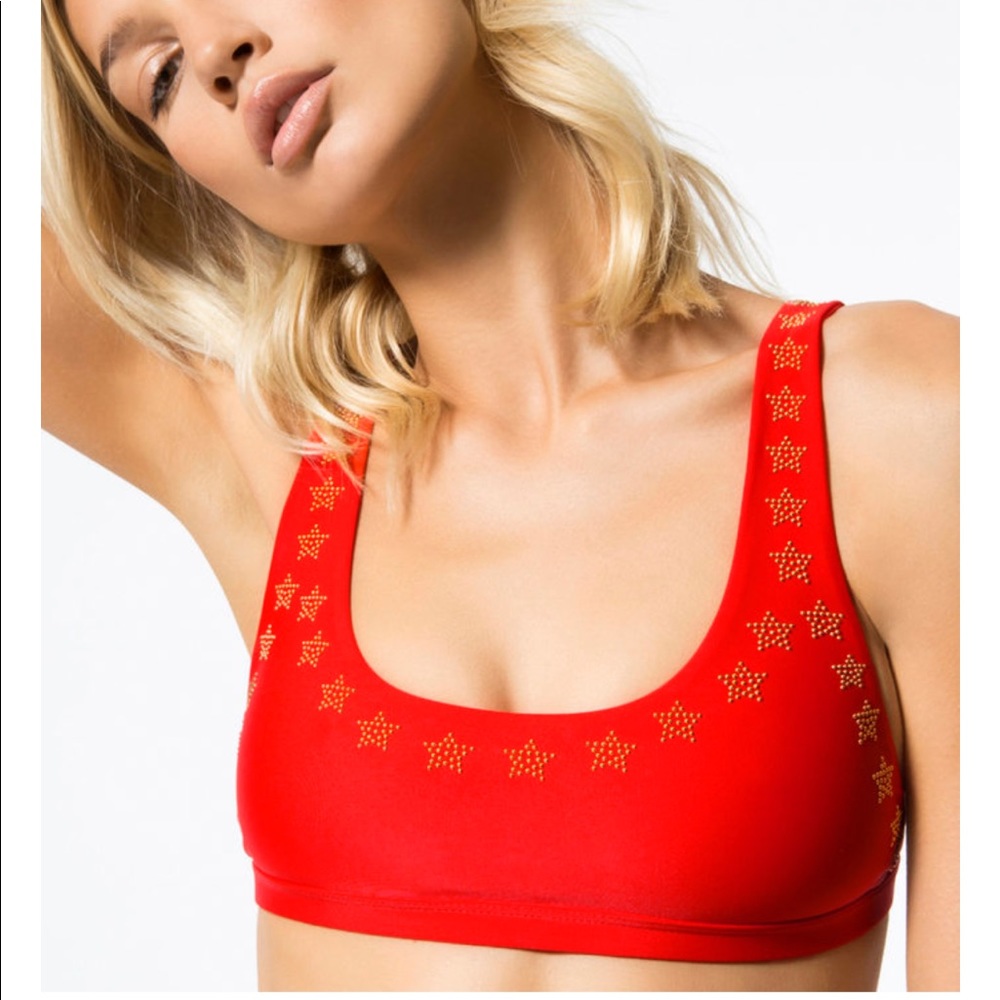 Beach Riot x Carbon 38 Beaded Sports Bra